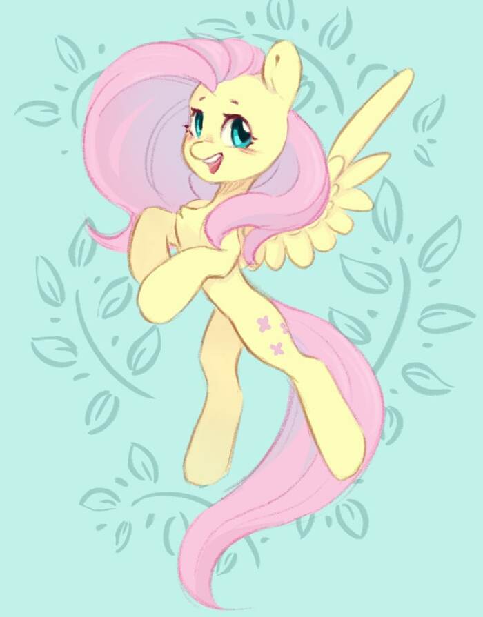    1 My Little Pony, , Ponyart, Fluttershy, 