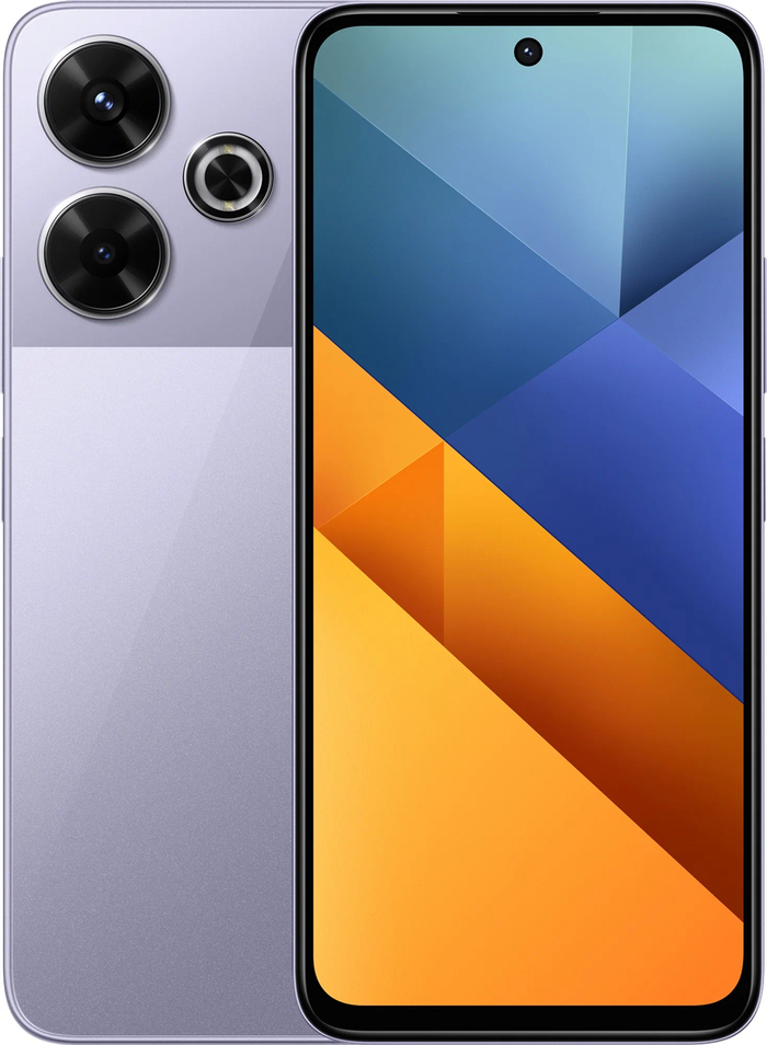 Xiaomi Poco M6 4G: Бюджетный смартфон с фиолетовым характером