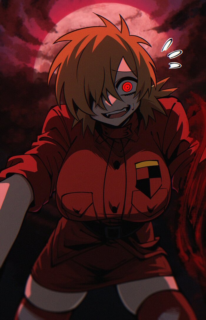      , Anime Art, Seras Victoria, Hellsing