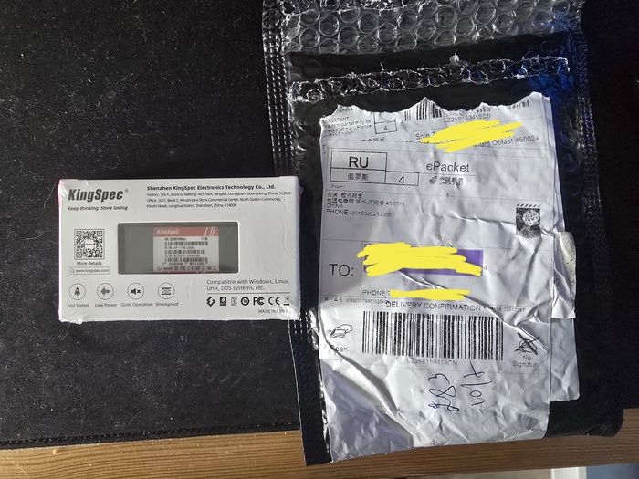 Продолжение поста «KingSpec и обман с гарантией»