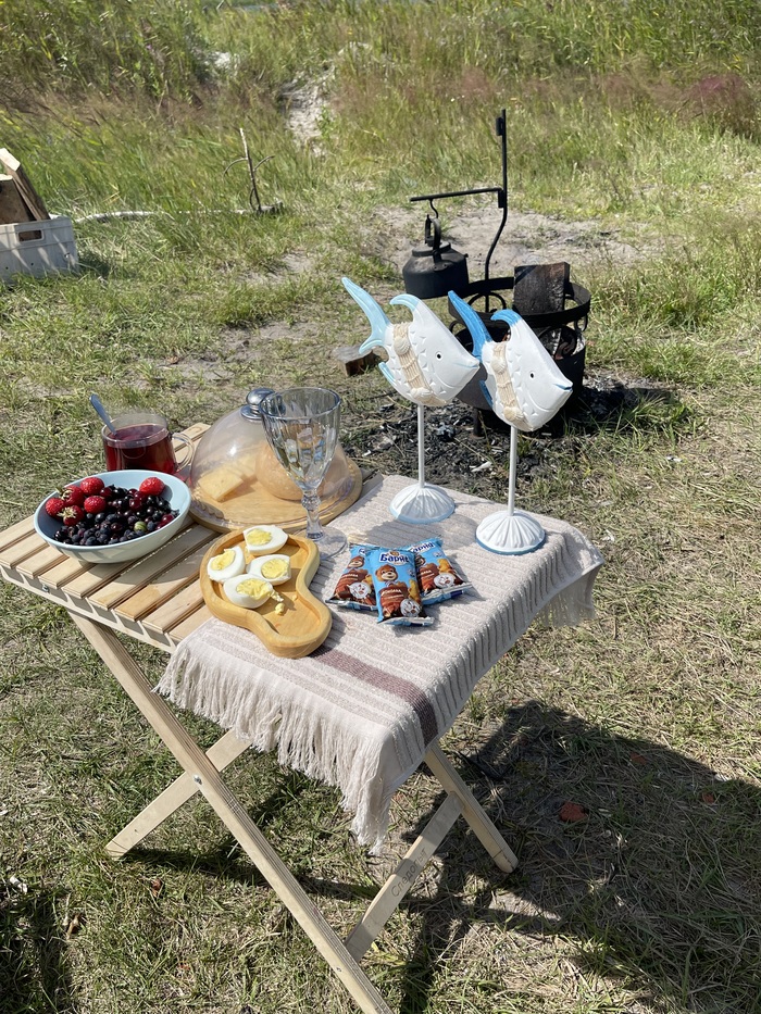 Мои сестры любят украшать наш отдых