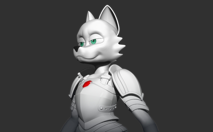      ?) -    )) 3D, , Furry Art, Zbrush, 3D , , 