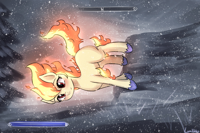   My Little Pony, , Ponyart, MLP Kirin, The Elder Scrolls V: Skyrim