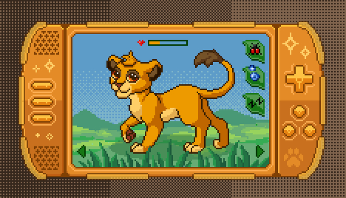 Pixel art -     ,  , Digital,  , 2D, Pixel Art, ,  , Walt Disney Company