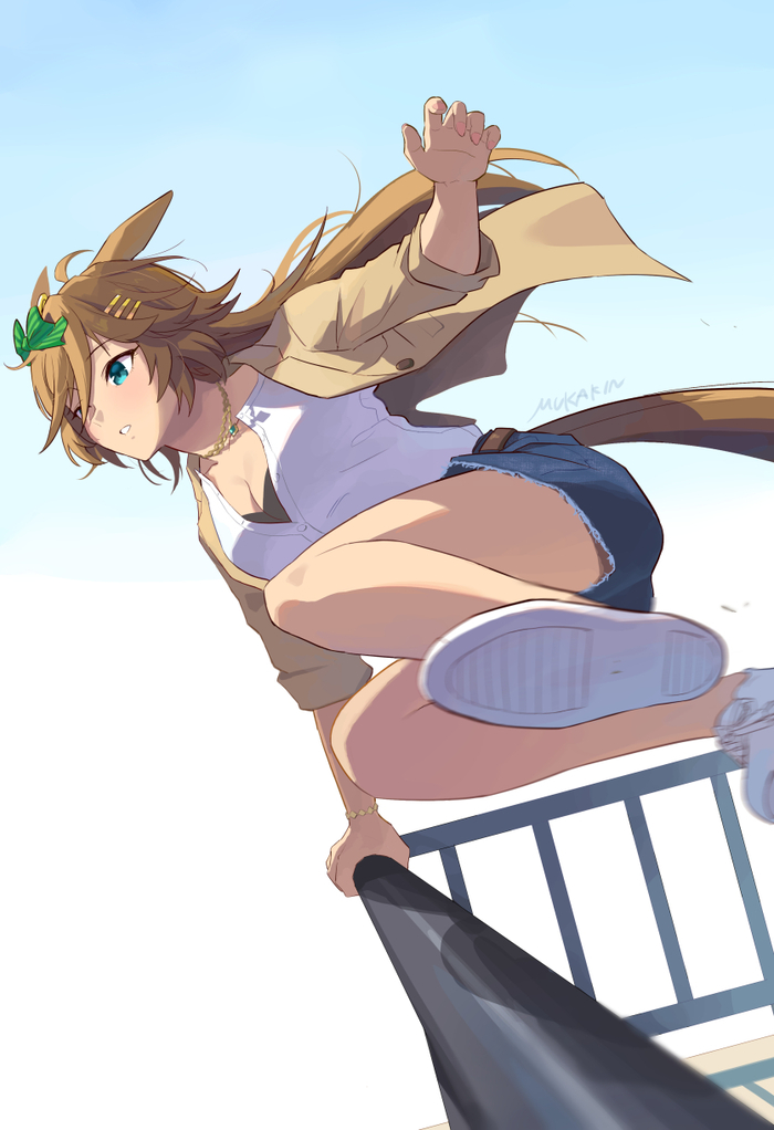 Mr. C.B , Anime Art, Uma Musume Pretty Derby, Mr CB (Umamusume), Animal Ears, 