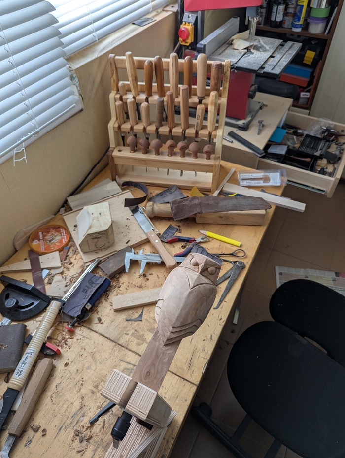 Как я крепил заготовку