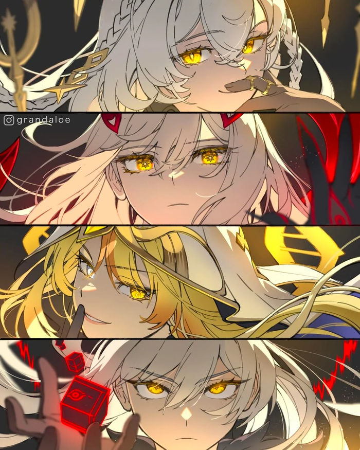  Genshin Impact, , Anime Art, Ronova (Genshin Impact), Asmodai, , , Reddit ()