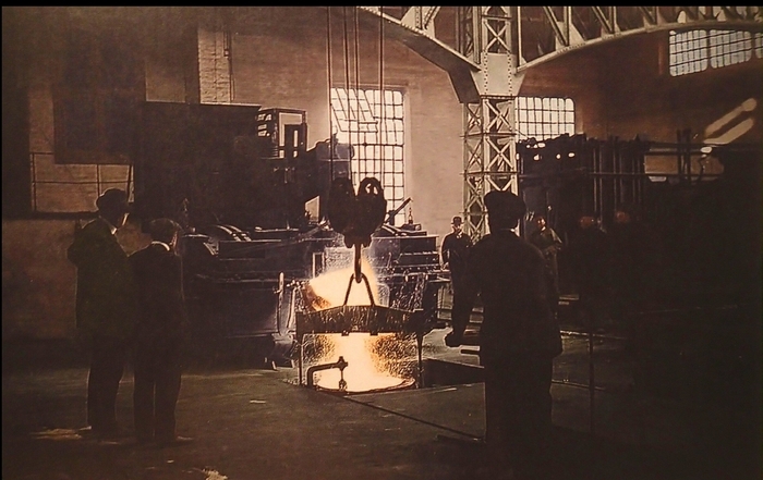 Обуховский завод. Электросталилитейная мастерская. 1908 - 1910 гг