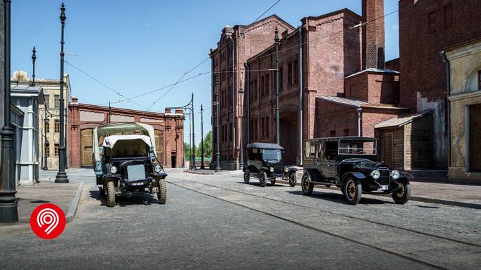 Все элементы транспортной инфраструктуры в будущей картине отразили с особой точностью