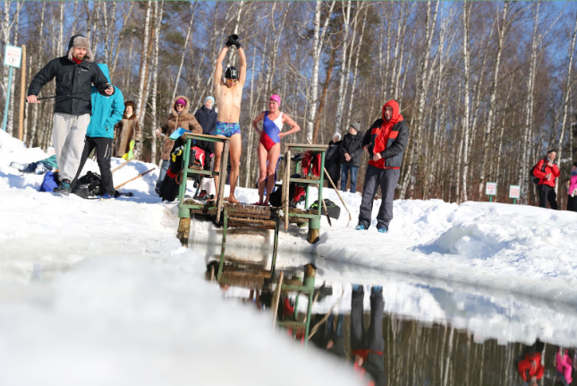 2018 год, тренировка на том самом мостике