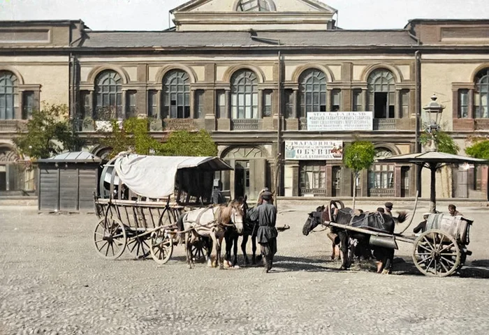 Подборка интересных и необычных фотографий Российской Империи. 20 раскрашенных фотографий. Часть 15 Историческое фото, Старое фото, 20 век, 19 век, Фотография, Российская империя, История России, Колоризация, Длиннопост