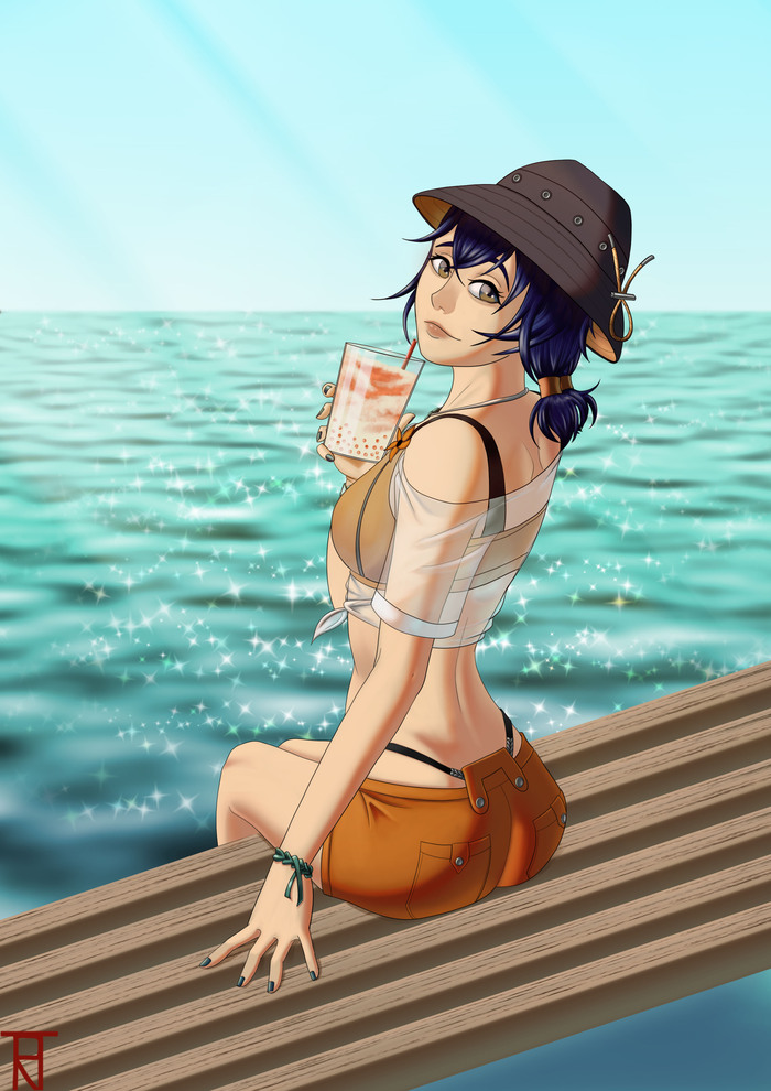   , Belle (zzz), Zenless Zone Zero, Photoshop,  
