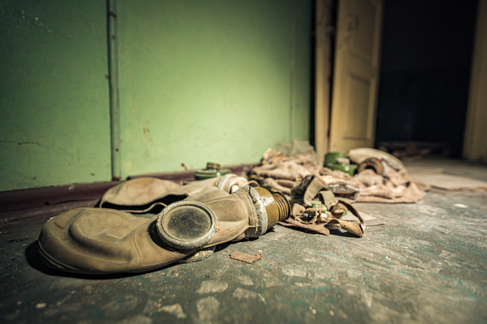 Старые противогазы