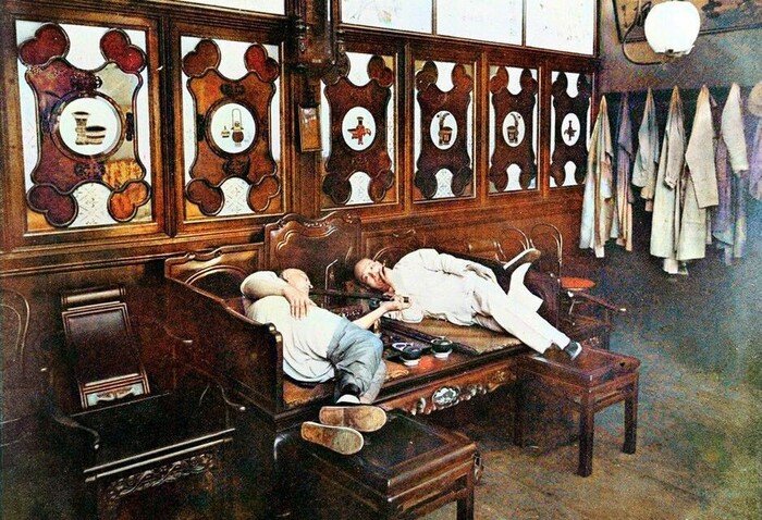 Опиумная комната. Шанхай