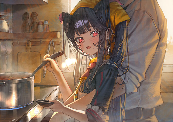  Blue Archive, Aikiyo Fuuka, Anime Art, Game Art, , , , , 