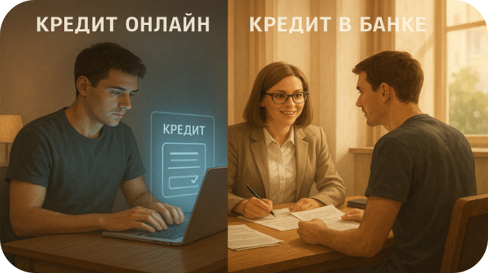 Выбор между онлайн-оформлением и визитом в офис зависит не от формата, а от уверенности в деталях заявки.