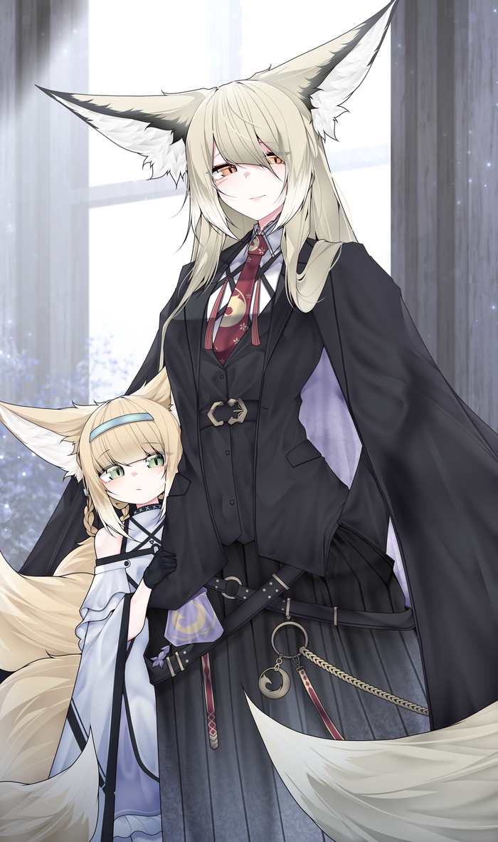    Samip, , , Anime Art, Arknights, Vulpisfoglia (Arknights), Suzuran, Animal Ears, ,  , Penance,   