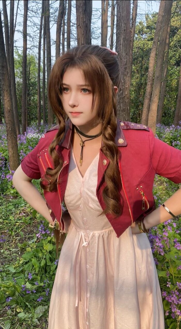 Final Fantasy VII | Aeris / Aerith Gainsborough , Aerith Gainsborough, Final Fantasy VII, Square Enix,  , , Twitter (), 