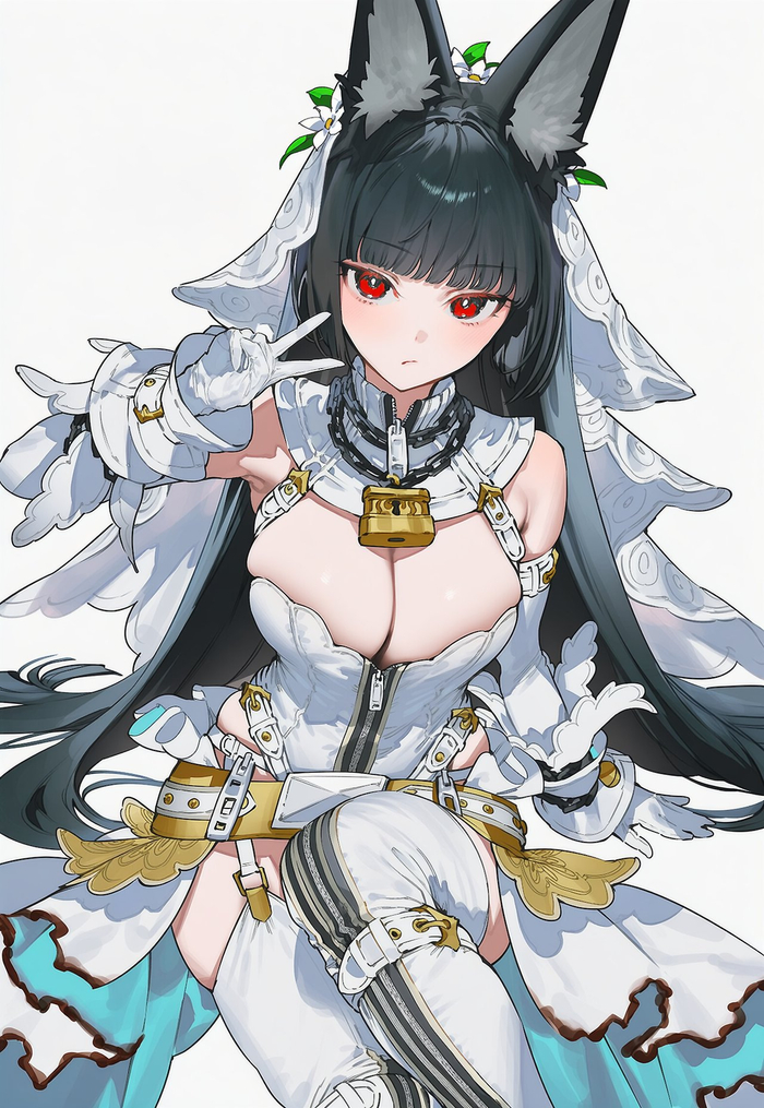  Zenless Zone Zero, Hoshimi Miyabi (zzz), , , , , Anime Art, Animal Ears,  ,  