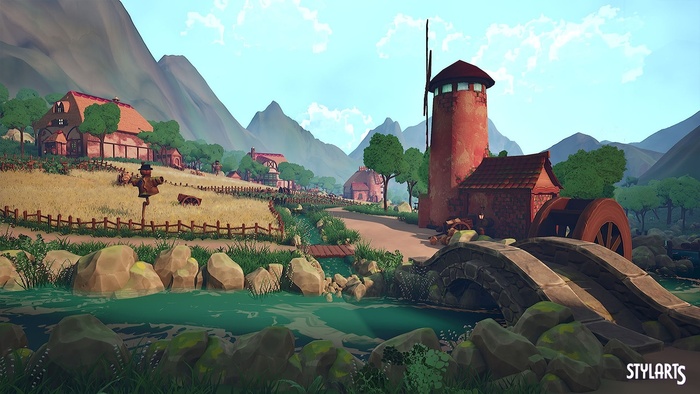  Stylized Windmill Valley, Traditional_Chinese_Style_Park,  Environment Lizardman Berserker  Fab.com ,  , Gamedev, , , , , , , , Lizardmen, Berserker, Asset store, Asset,  , Unity, Unreal Engine, , YouTube, YouTube (), 