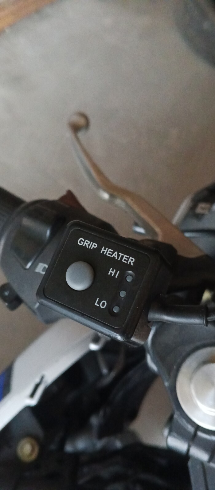 Подогрев руля на мотоцикле