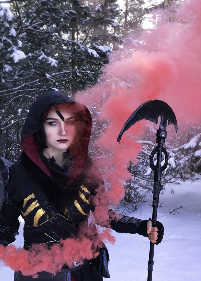 Косплей на Мариан Хоук из dragon age 2