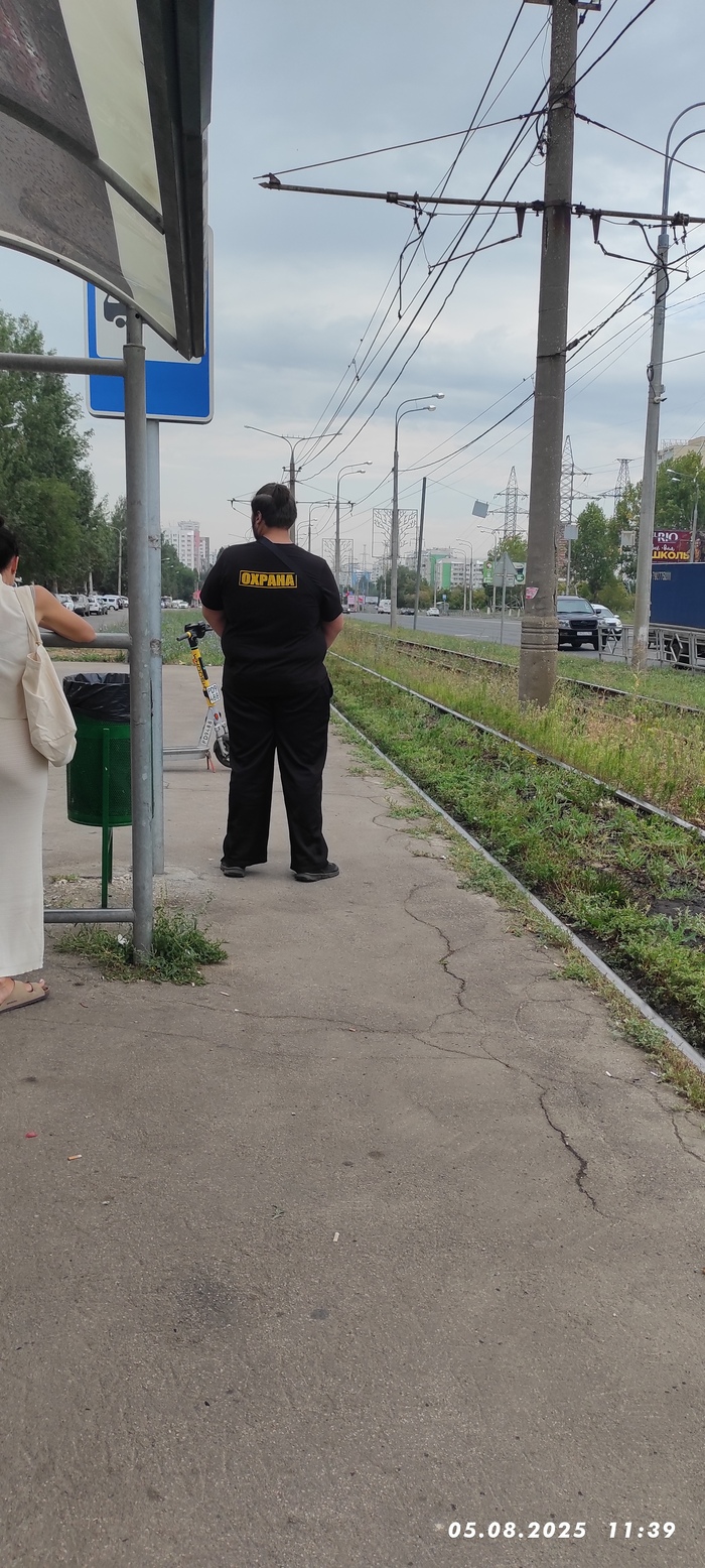 Великан на улицах Самары