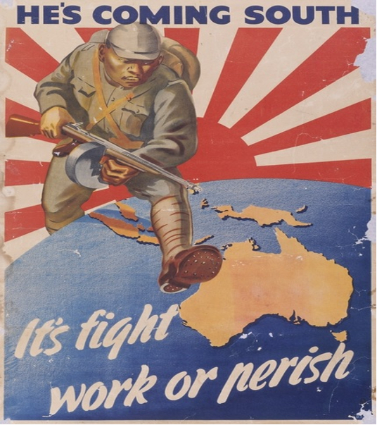 Австралийский пропагандистский плакат, 1942