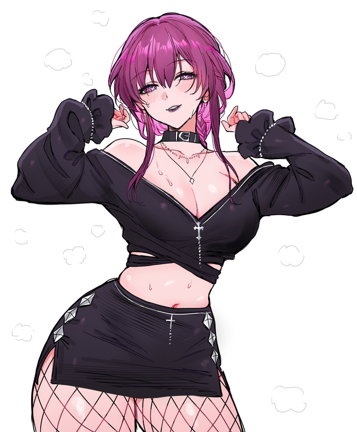 Kafka Anime Art, Honkai: Star Rail, Kafka (Honkai: Star Rail), Qiandaiyiyu