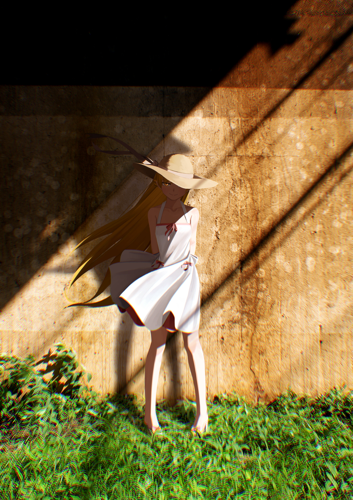    Monogatari series, Bakemonogatari, Shinobu Oshino, Anime Art, , , 