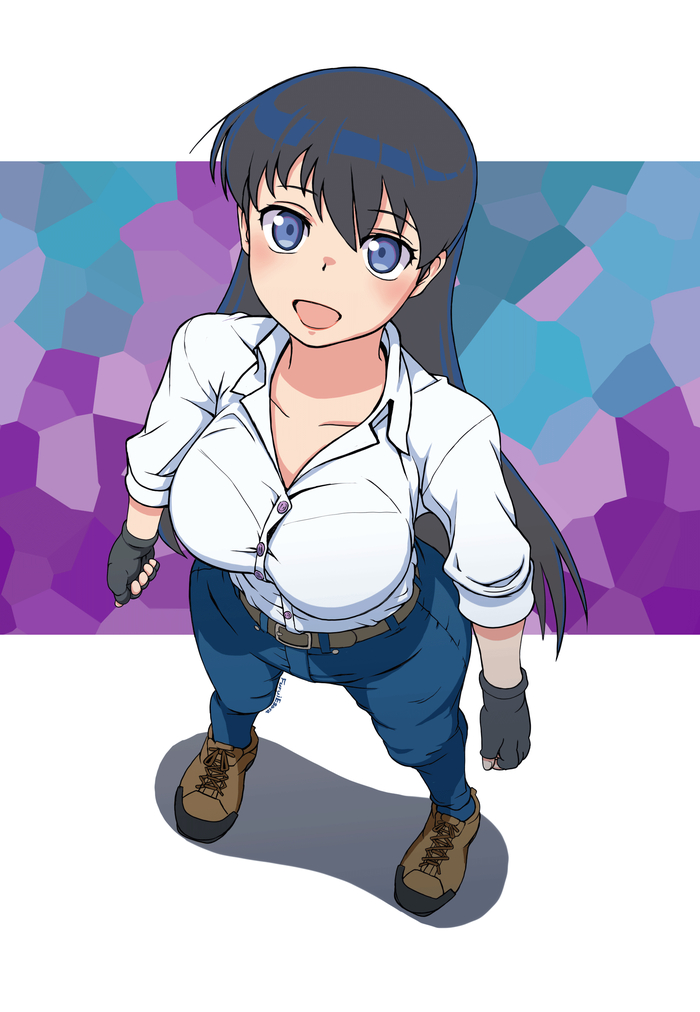 Наги, вид сверху