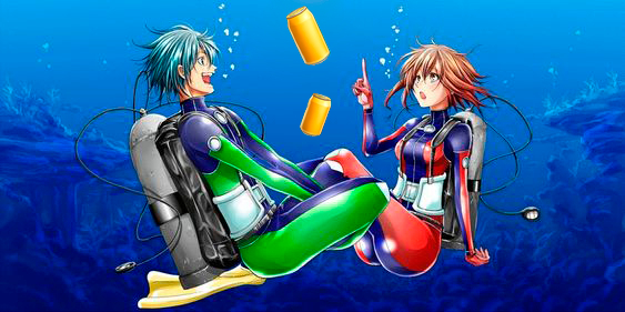 " ... ".  1:   ""     , , , , , , , Grand Blue, , , , , 