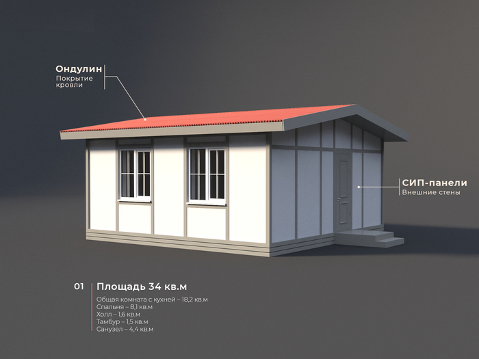 Визуализация дома