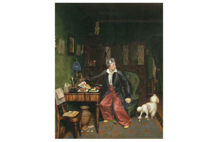 Павел Федотов. Завтрак аристократа. 1849-1850