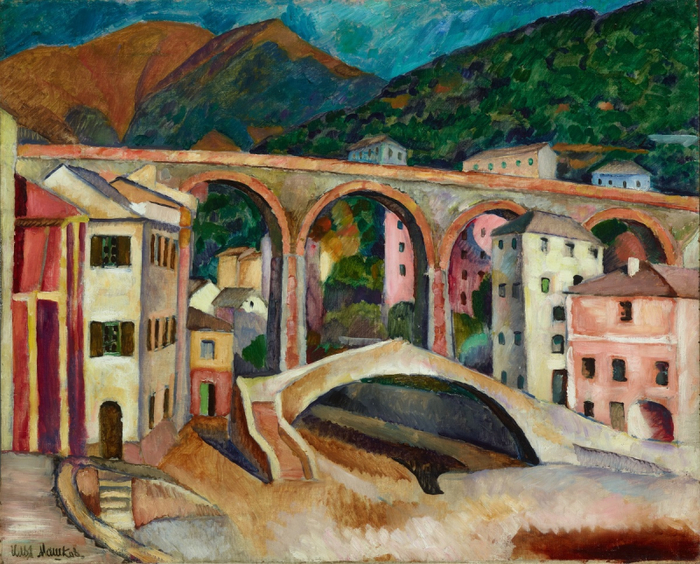 Машков И.И. Италия. Нерви. Пейзаж с акведуком. 1913. ГТГ