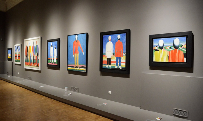 Экспозиция «Наш авангард. Великий эксперимент русского искусства». Фото: Евгений Елинер / Государственный Русский музей