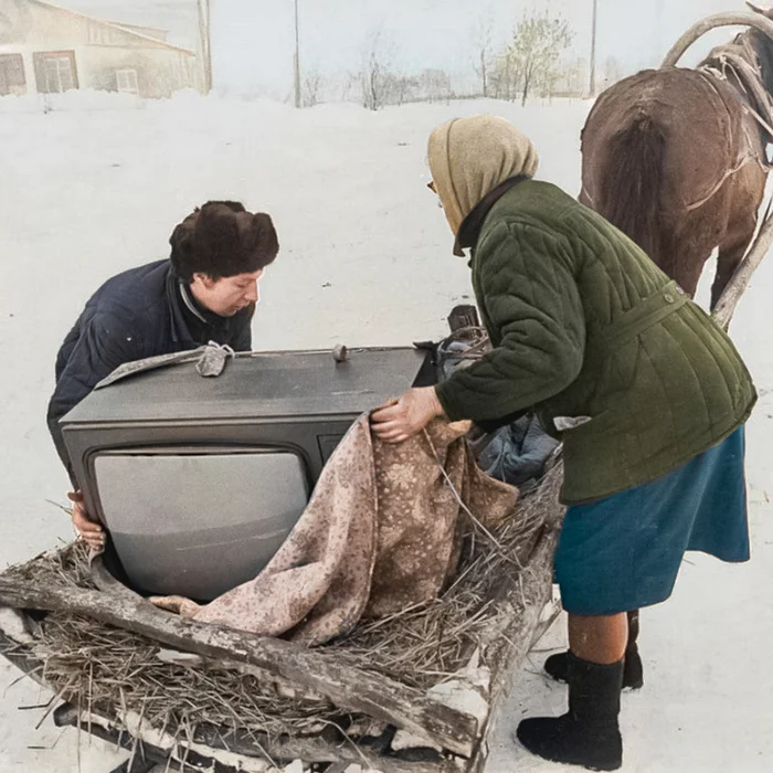 Подборка простых и потрясающих фотографий эпохи СССР. 20 раскрашенных фотографий. Часть 28 20 век, Старое фото, Фотография, СССР, Сделано в СССР, Детство в СССР, 60-е, 70-е, 80-е, 50-е, 40-е, Колоризация, Длиннопост