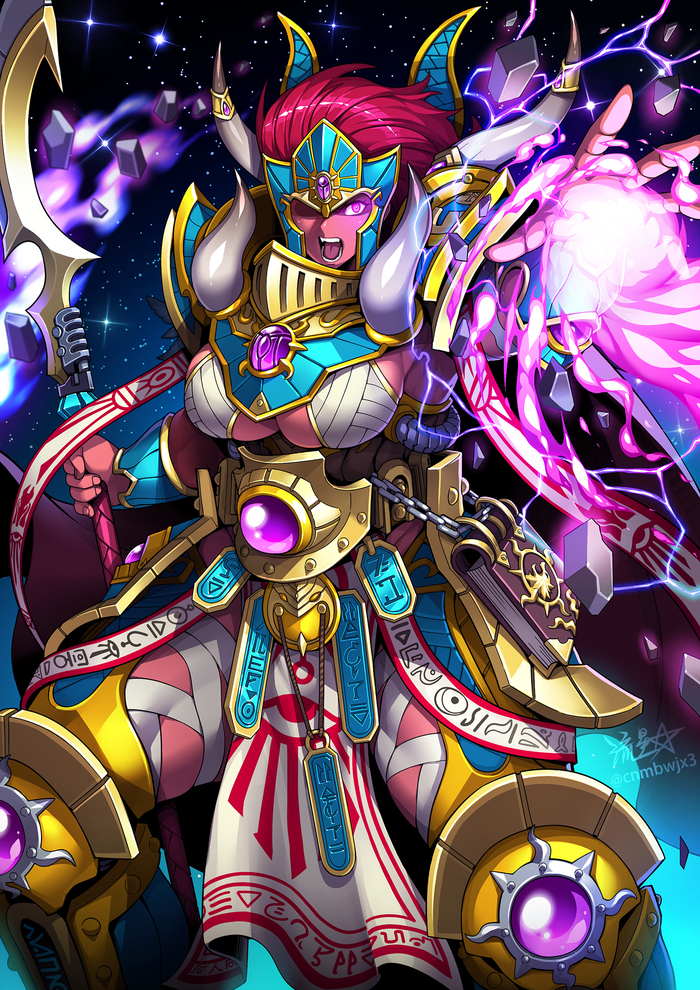 -  ! Cnmbwjx, , , Anime Art, Warhammer 40k, Warhammer, Wh Art, Magnus The Red,  63, 