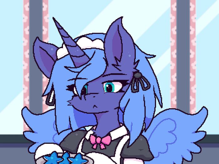 Maid Princess Luna! My Little Pony, Princess Luna, 