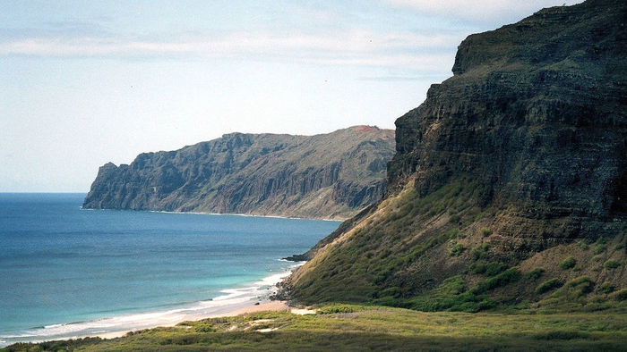 Береговая линия Ниихау.