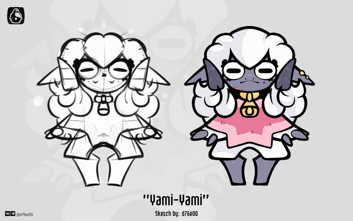 Sketch color &quot;Yami-Yami&quot;