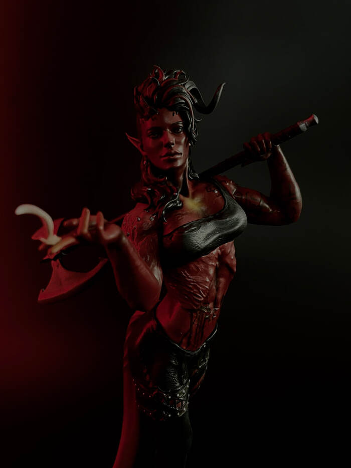  | Karlach | Baldur's Gate III  ,  , 3D , , 3D , ,  , , , , Karlach (Baldurs Gate 3), Baldurs Gate 3, 