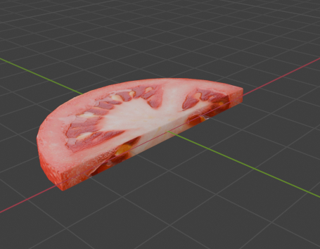 Готовая помидорка