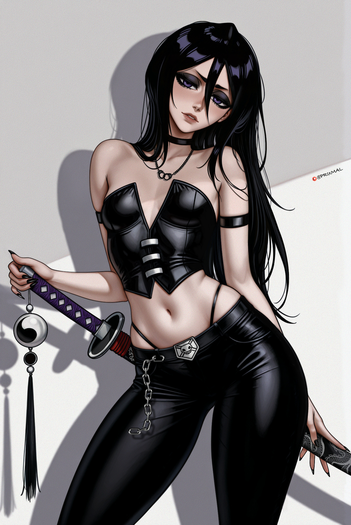 Goth Rukia , Anime Art, , Bleach, Rukia Kuchiki, , , Prixmal