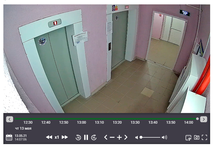 Камера, смотрящая на лифтовой холл. Фото из интернета