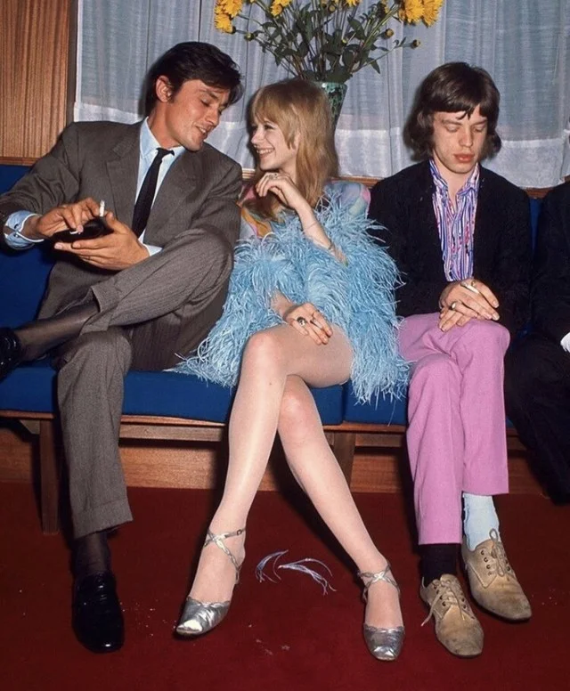 When your girlfriend is sick - Mick Jagger, Alain Delon, Harlot, Mat