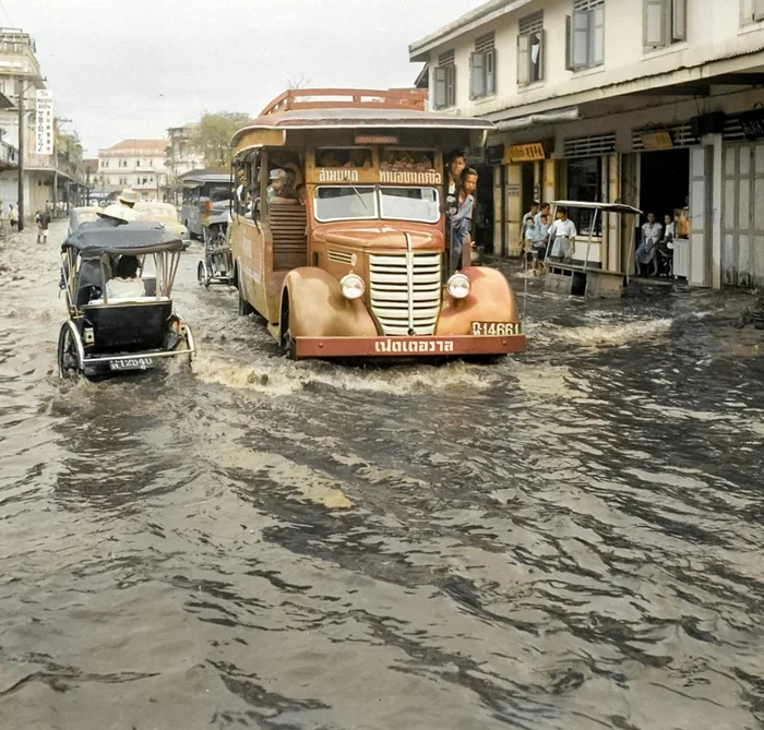 Любопытные фотографии из прошлого стран Азии. 20 раскрашенных фотографий ХХ века. Часть 7 Историческое фото, Старое фото, 20 век, Фотография, Азия, Таиланд, Япония, Китай, Индия, Корея, Колоризация, Длиннопост