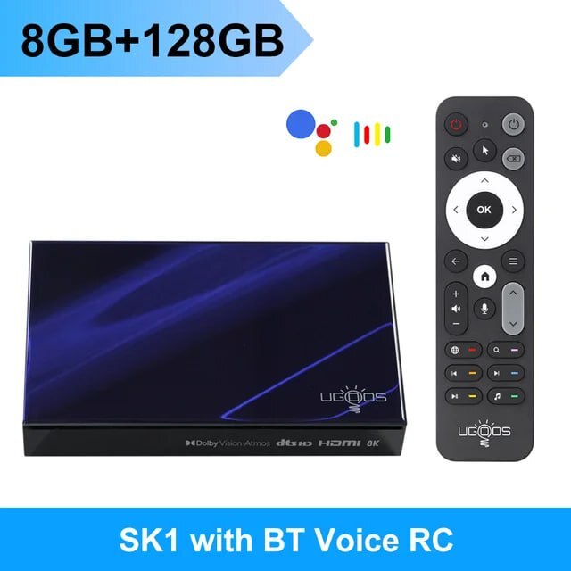 - UGOOS SK1 Android 11 8GB/128GB , AliExpress, -