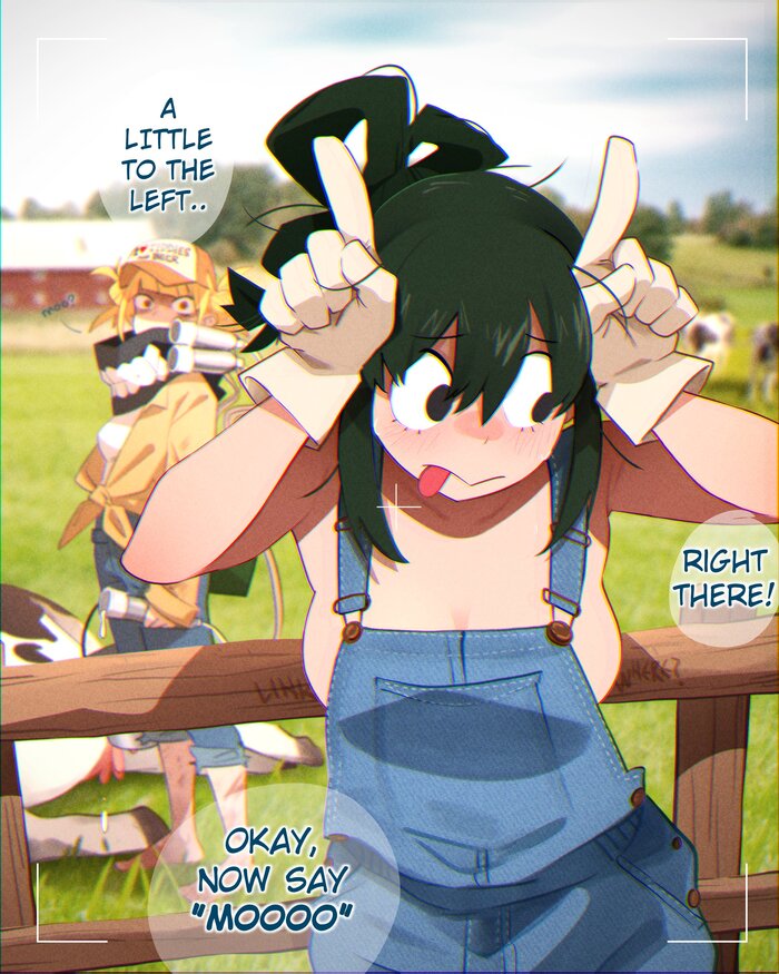 Boku no Hero Academia | Toga Himiko & Tsuyu Asui , , Anime Art, Toga Himiko, Asui Tsuyu, Boku no Hero Academia, Khyleri, Twitter ()