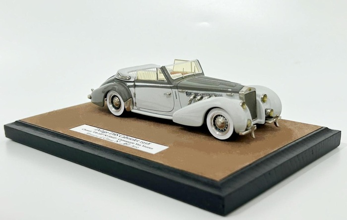 1/43 MINIATURES DU CHATEAU BY HECO MINIATURES 1938 DELAGE D8S-120 CABRIOLET BY VAN VOOREN 9CH#5136) ,  , , ,   , 1:43, , , 